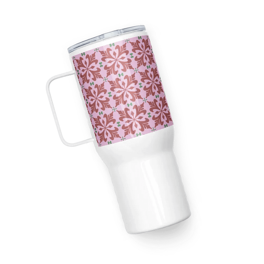Pink Floral 25 oz Travel Mug product image (12)