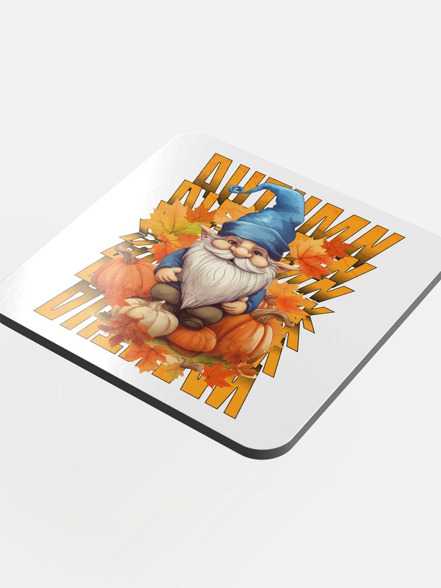 Autumn Gnome Cork Coaster Set product image (4)