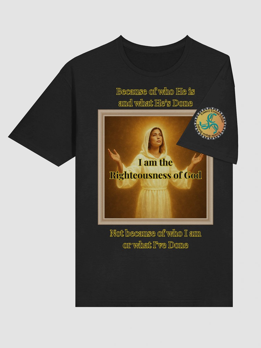 I am the Righteousness of God (Female) Gildan Unisex Softstyle T-Shirt Dark Colors product image (80)