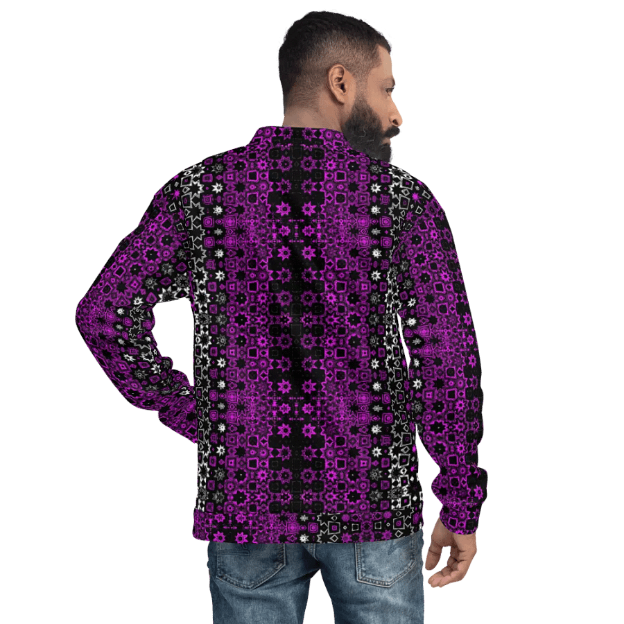 That Stars Pattern Unisex Bomber Jacket product image (4)