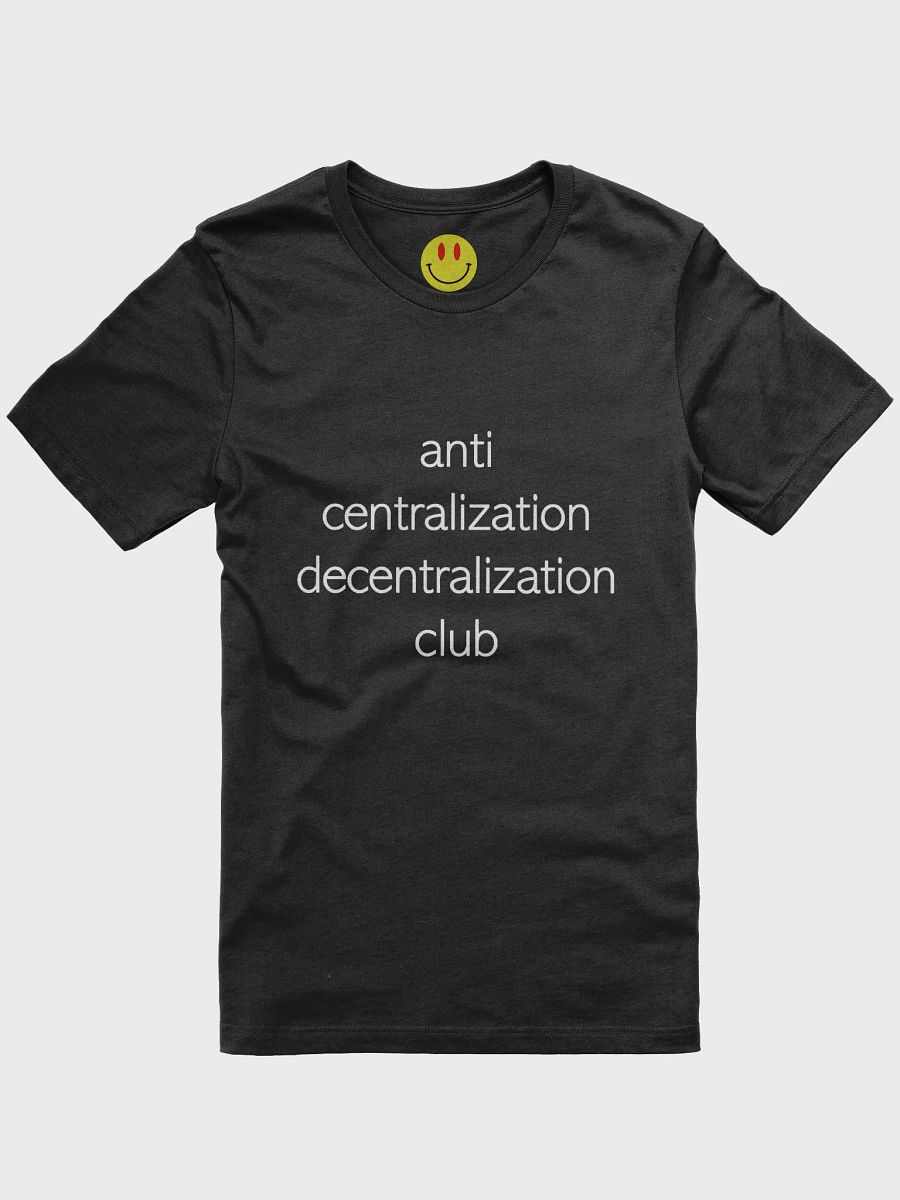 Shoggoth anti centralization decentralization club tshirt product image (1)