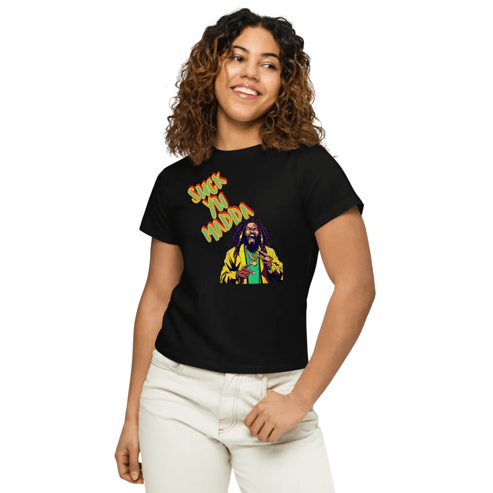 Vibrant Rebellion High-Waisted Tee product image (23)