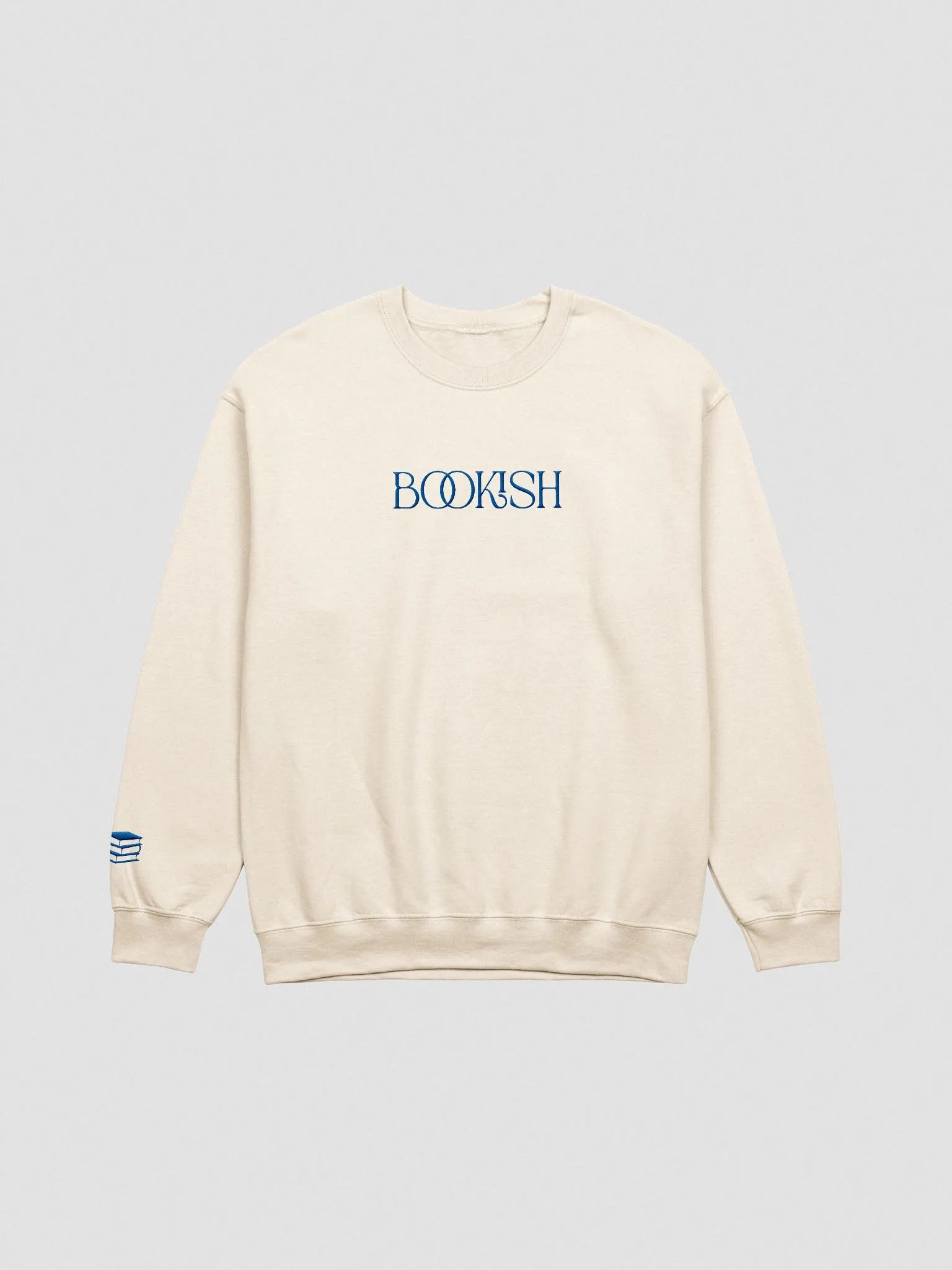 bookish | embroidered crewneck product image (2)