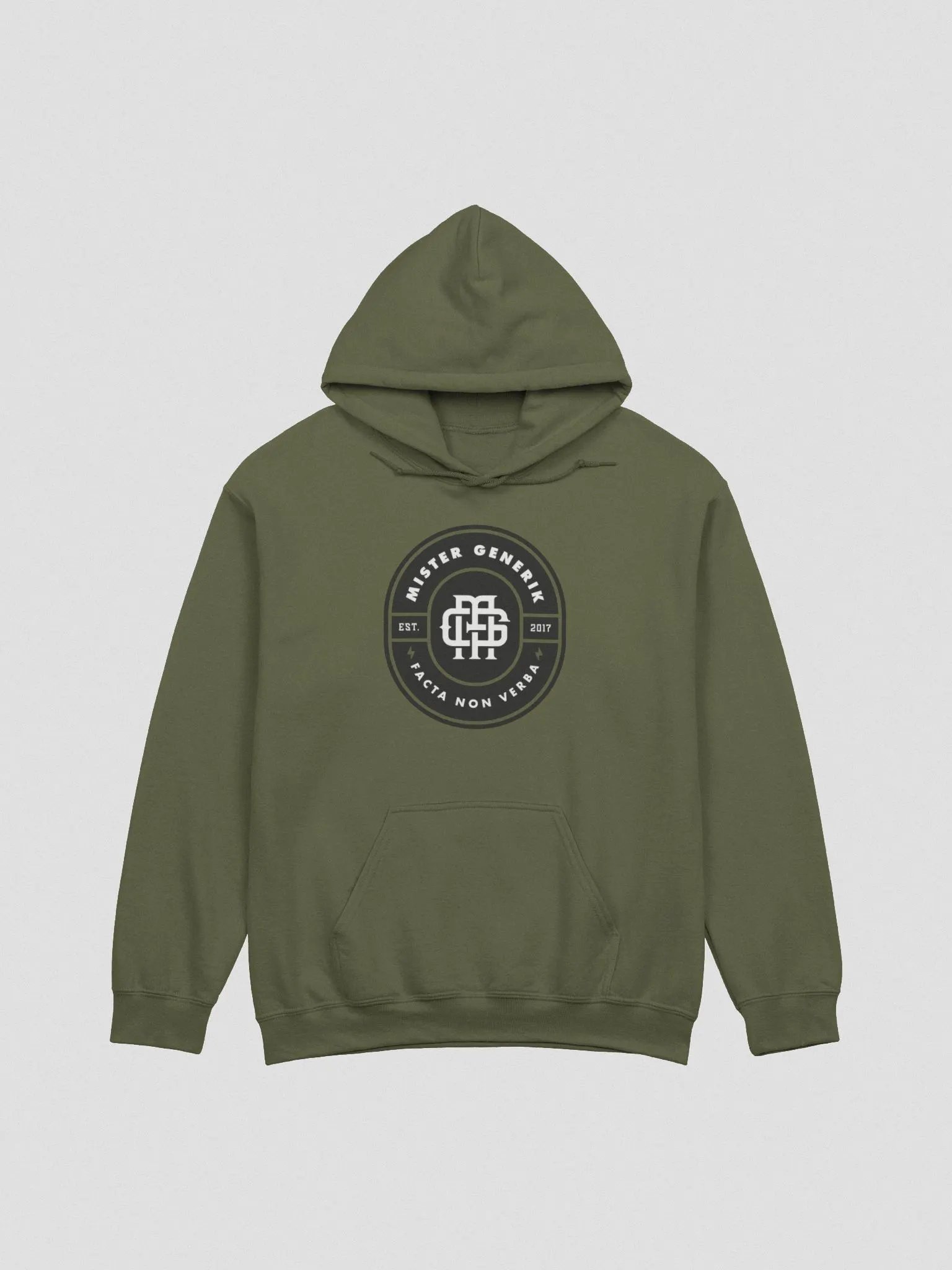 Mister Generik Monogram Badge Hoodie product image (1)