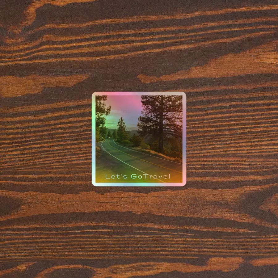 Let's Travel Holographic Sticker Collection product image (5)