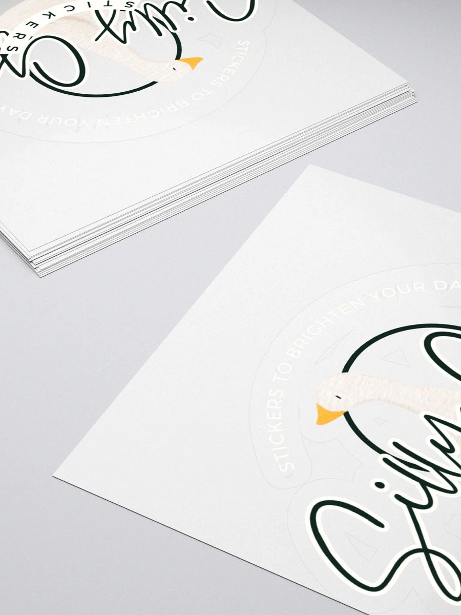 Silly Goose Stickers Logo Sticker product image (10)
