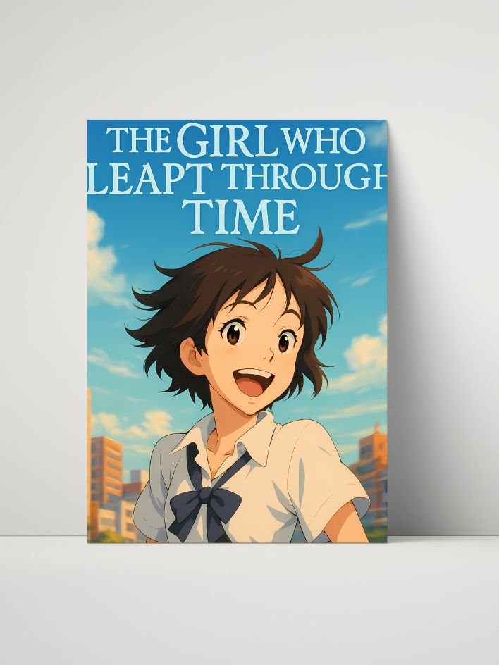 The Girl Who Leapt Through Time – Summer Sky Freedom – 8x10 Metal Print product image (1)