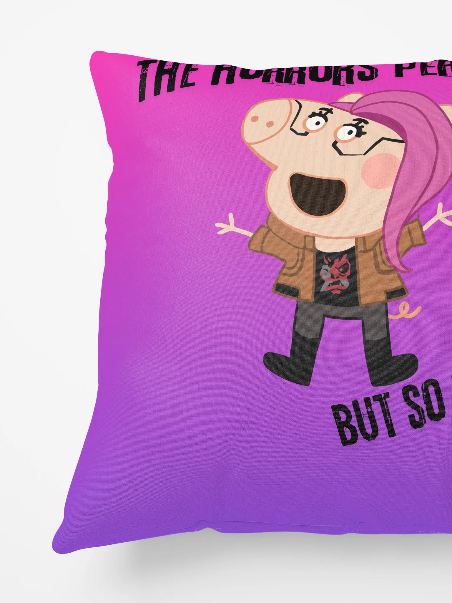Cursed Pig Pillow product image (4)