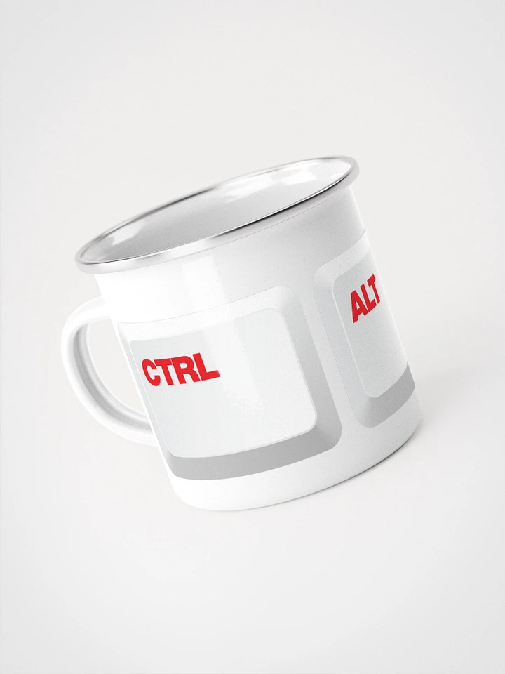 CTRL-ALT-DEL - Enamel Mug product image (1)