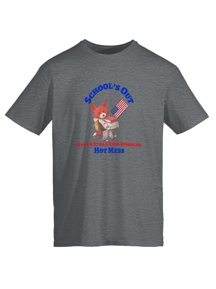 Hot Mess Fox Unisex T-Shirt product image (3)