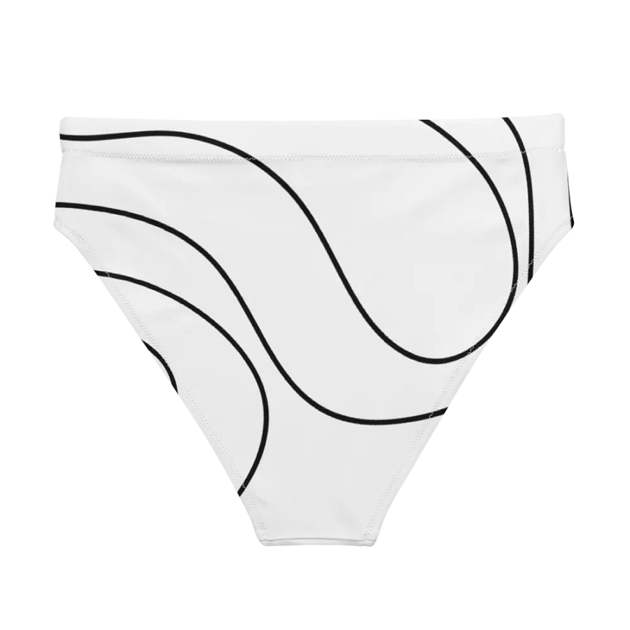 Fly Diiqqiidy ladies Patterned waste-high recycled bikini bottoms product image (2)
