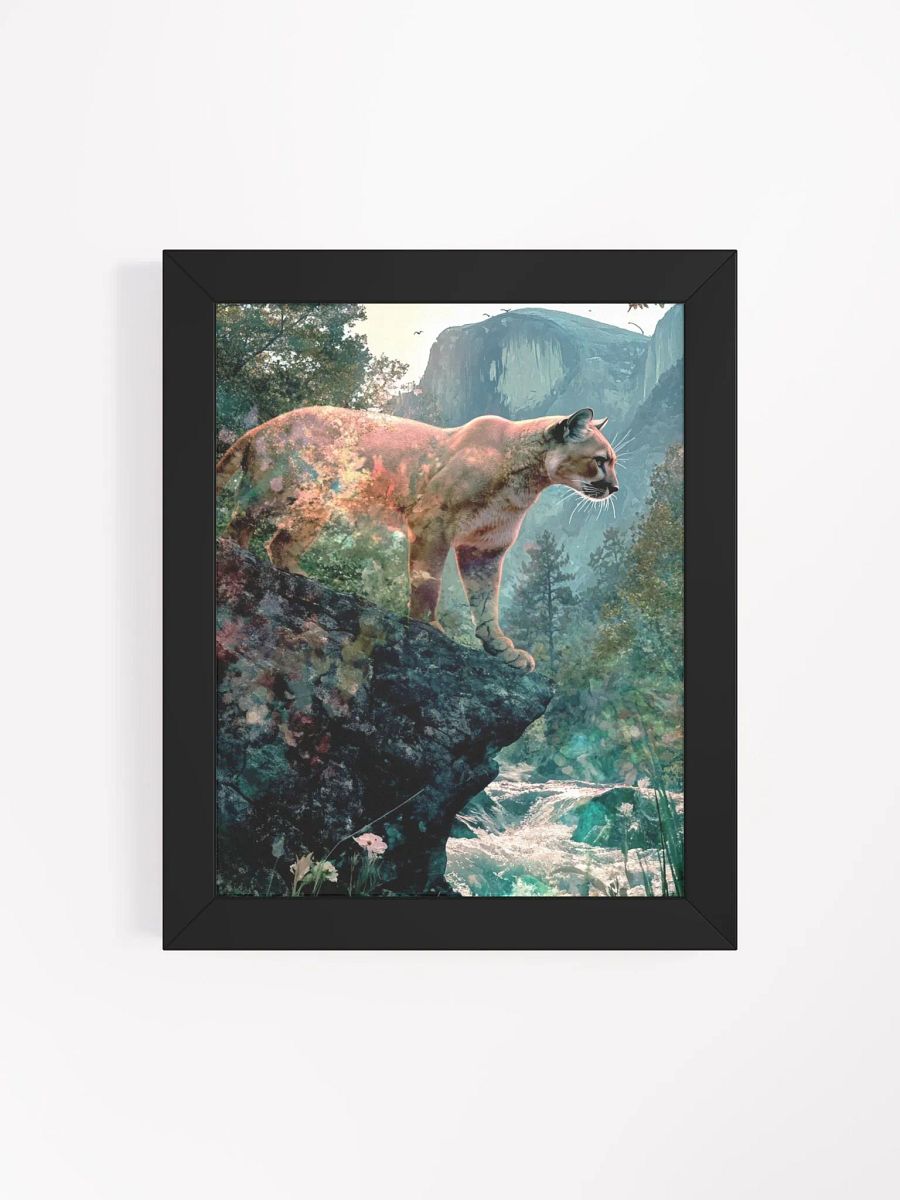 Mountain Lion, Framed Matte Poster product image (4)