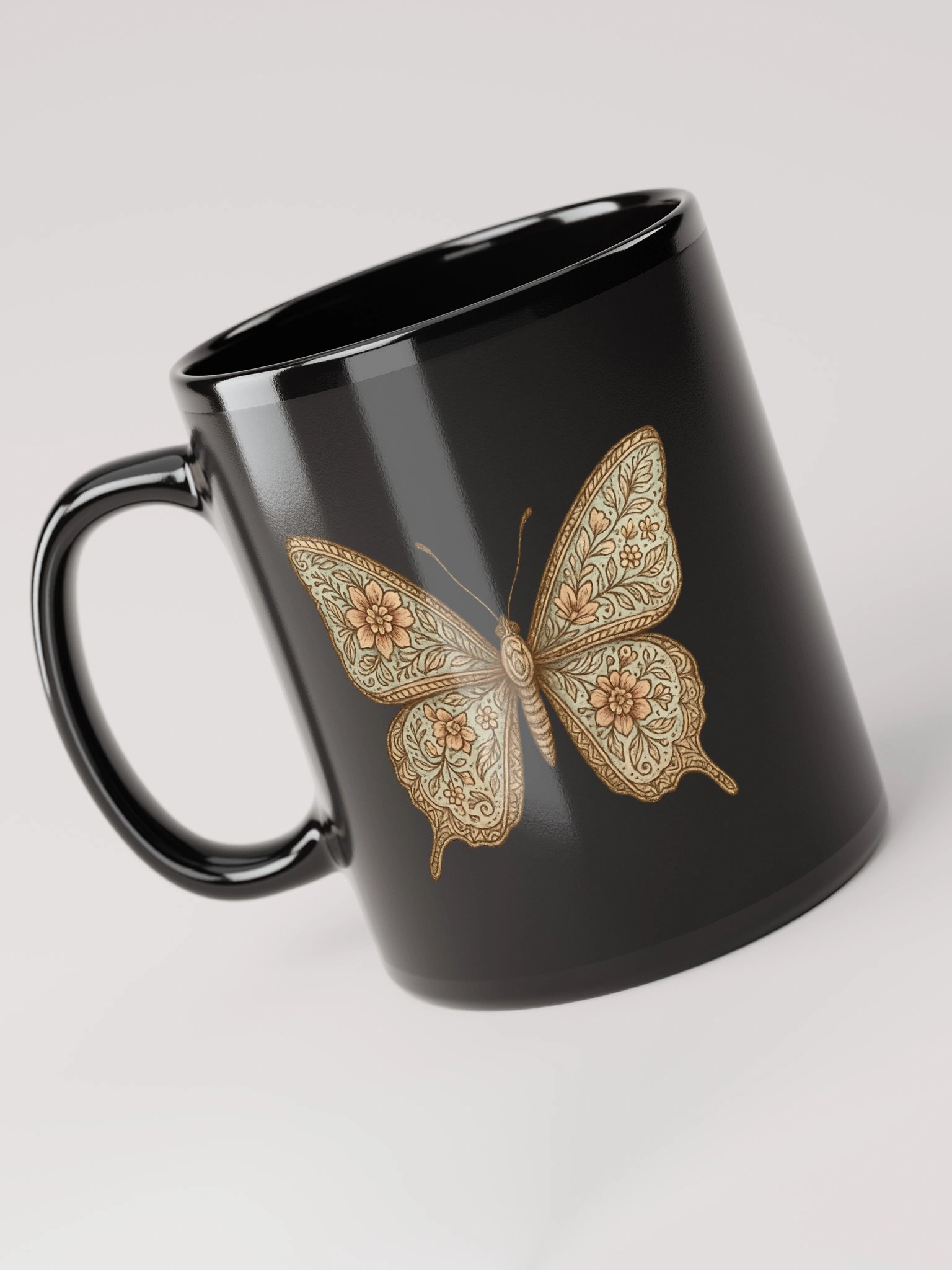 Floral Fantasy Butterfly Mug product image (6)