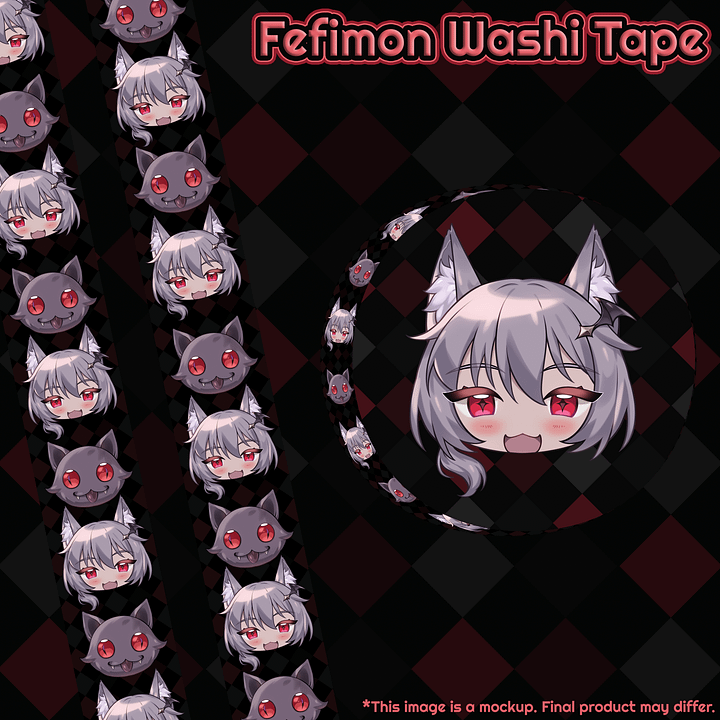 Fefimon Washi Tape [PREORDER] product image (1)