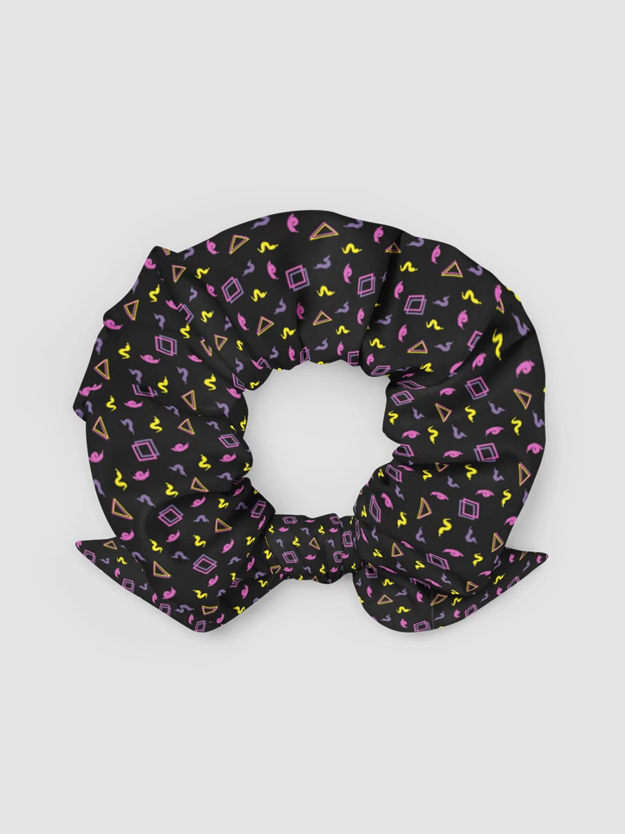 Oh Worm? black pattern scrunchie product image (3)