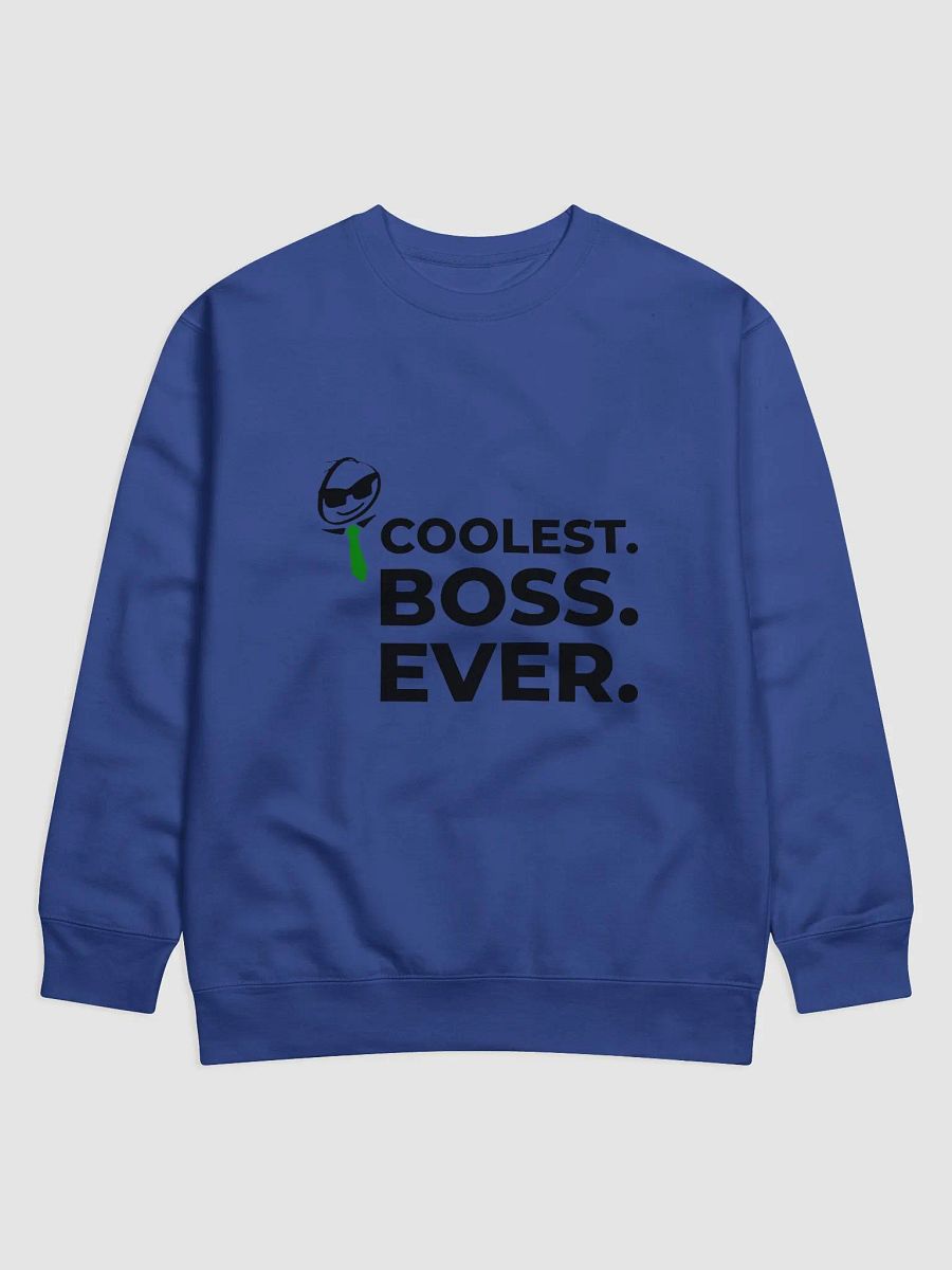 Coolest Boss Ever | Cotton Heritage Unisex Premium Sweatshirt | Ultimate Comfort & Boss-Level Style product image (3)