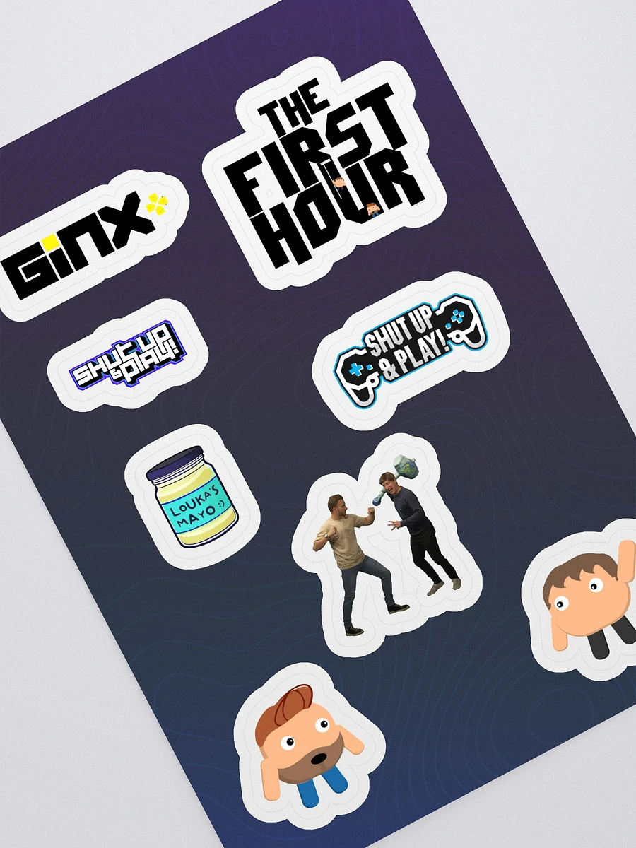 GINX Sticker Sheet product image (1)