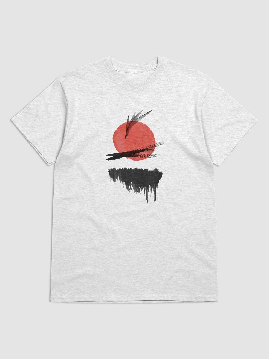 Gildan 5000 Japanese Art Abstract Fusion Red T-Shirt product image (3)