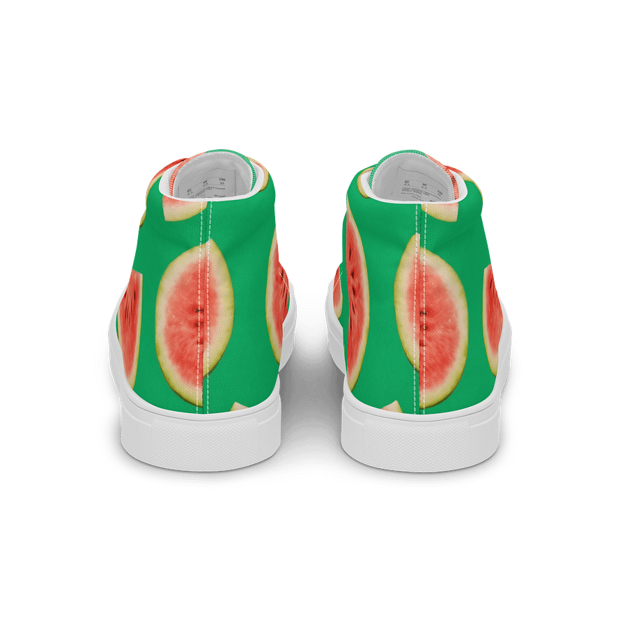Watermelon Wonderland High Top Canvas Shoes product image (4)