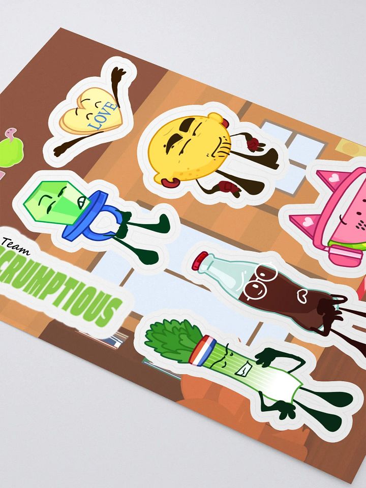 Team Scrumptious Stickers product image (2)
