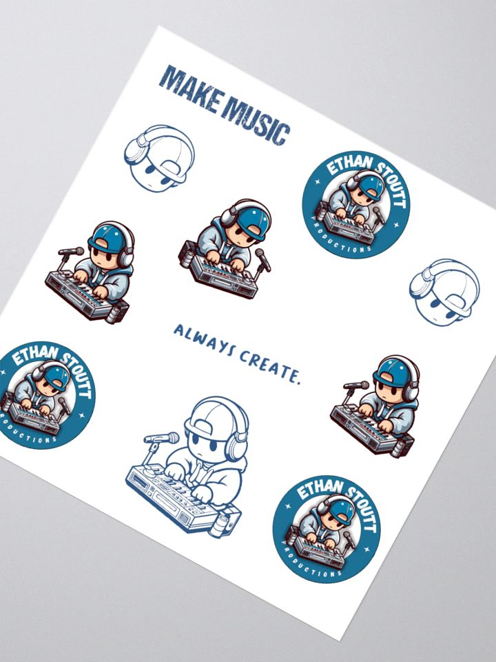 Ethan Stoutt Stickers product image (4)