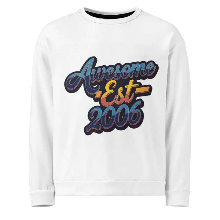 Vibrant Est 2006 All-Over Print Sweatshirt product image (1)