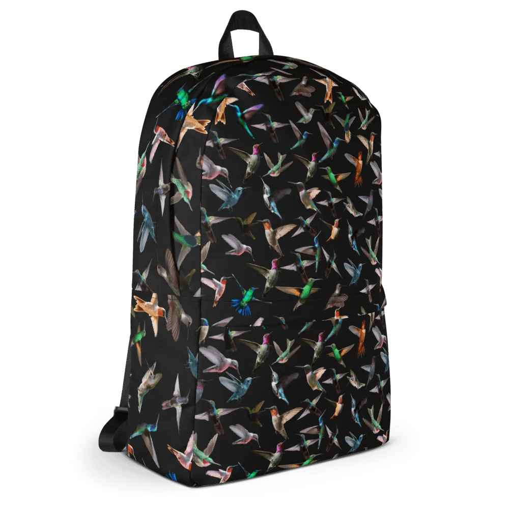 Vibrant Hummingbird Flight Backpack for birders moms dads friends product image (11)