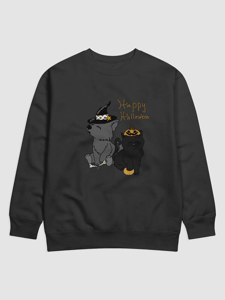 Howling Wolf Halloween Sweatshirt product image (1)