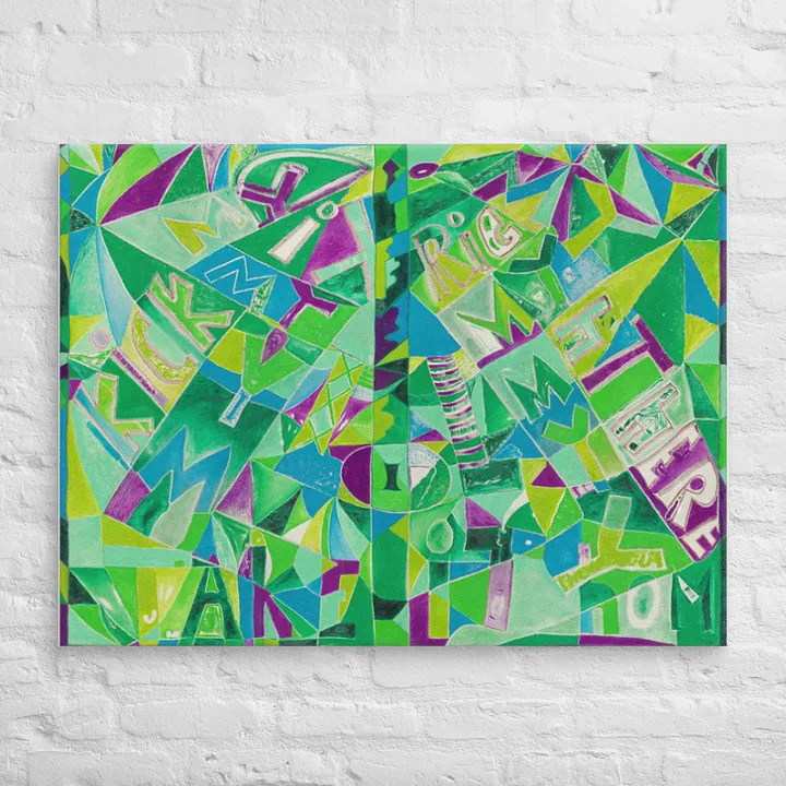 Kick It/Right There on Canvas (30" x 40") product image (2)