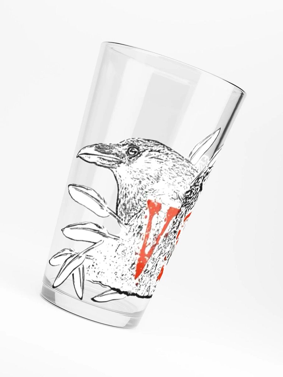 Crow vs Lion Pint Glass product image (2)