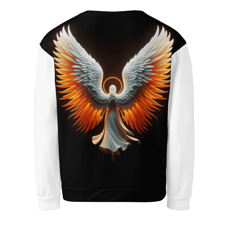 Angel and Cross - All-Over Unisex Sweatshirt #2 product image (2)