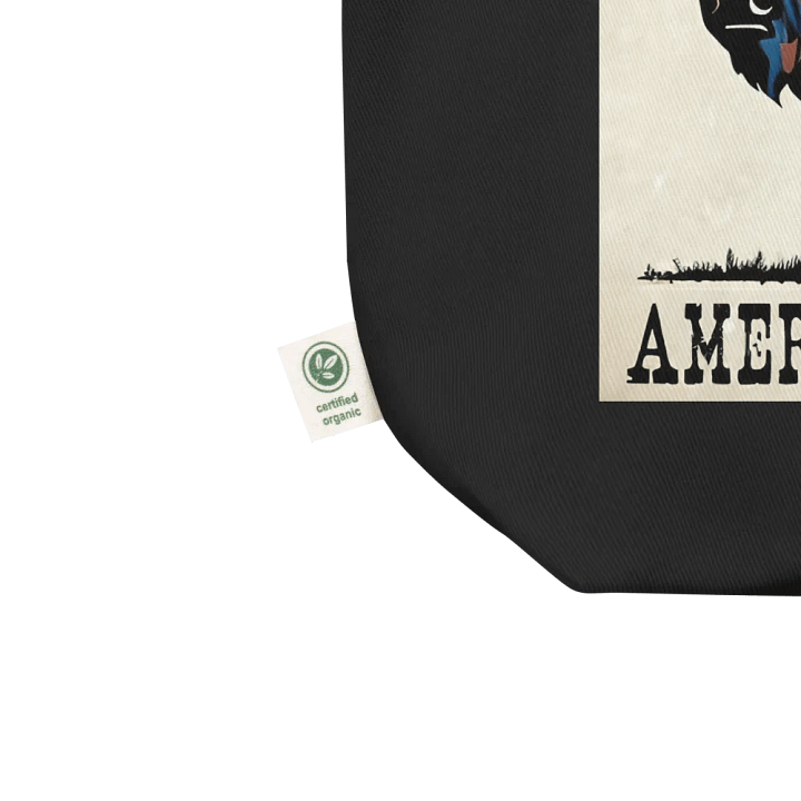 American Original Bison Printed Tote Bag product image (2)