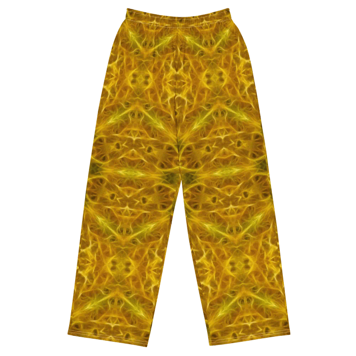 Gold Kaleidoscope Wideleg Pants product image (2)