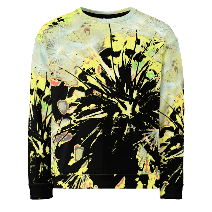 Abstract Energetic Dandelion Seeds Unisex Sweatshirt product image (2)