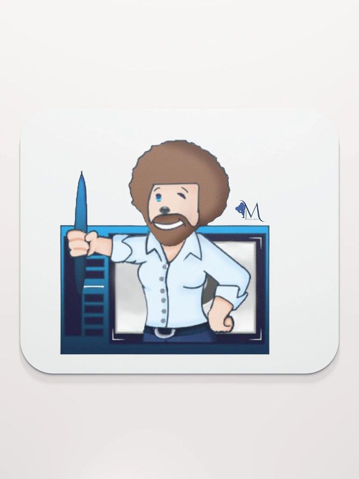 Boob Ross Mouse Pad product image (2)