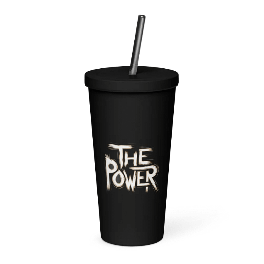 The Power Insulated Tumbler with a Straw product image (1)