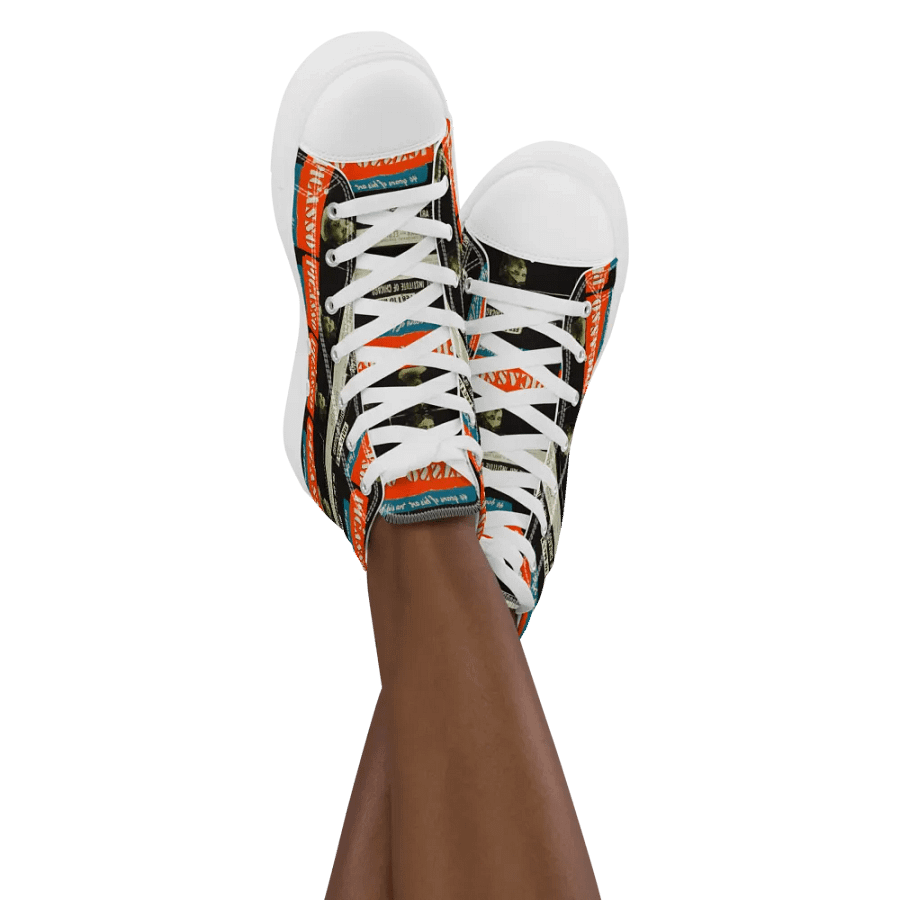 Picasso Art Poster Women’s Canvas High Tops product image (6)