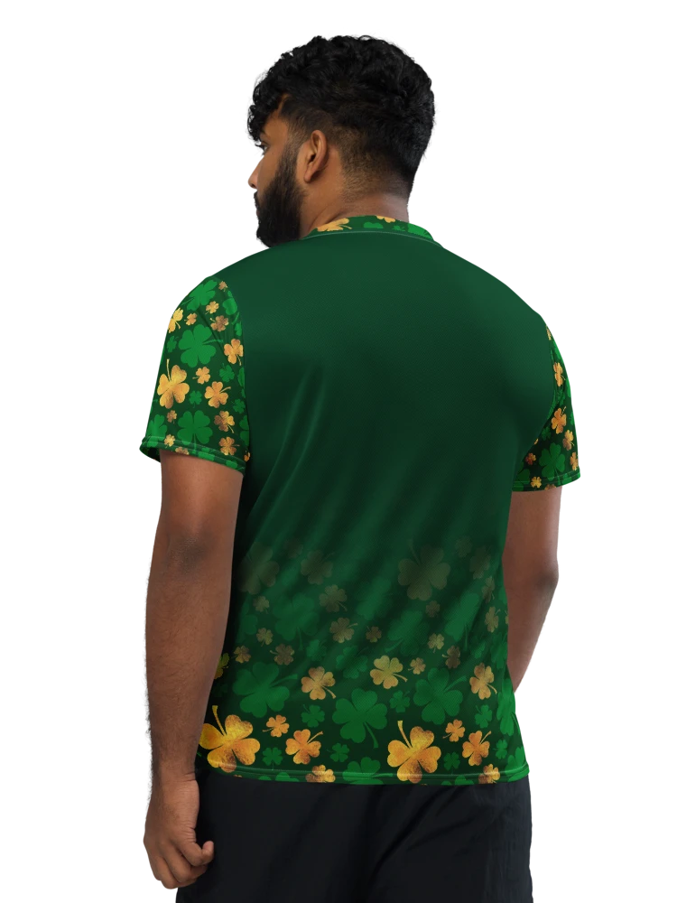 Irish ☘️ All-Over Print Recycled Unisex Sports Jersey product image (5)