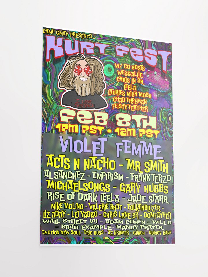 Kurt Fest Event Poster product image (2)