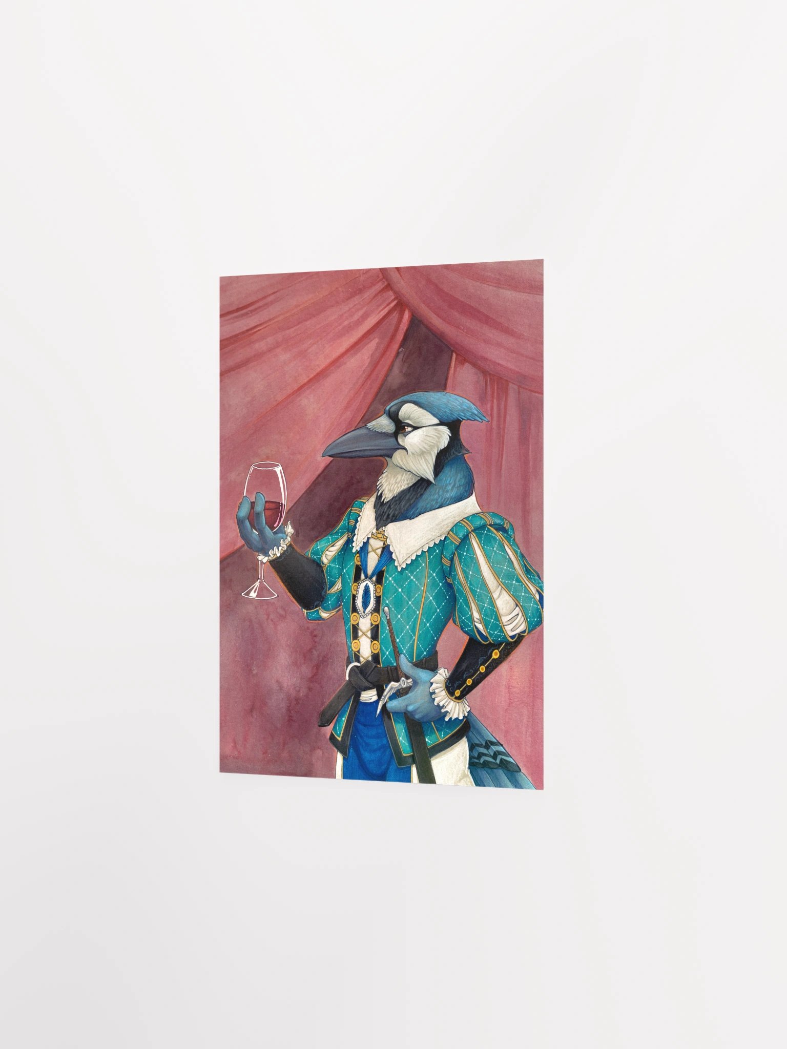 "Duke Bluefeather" Print product image (4)