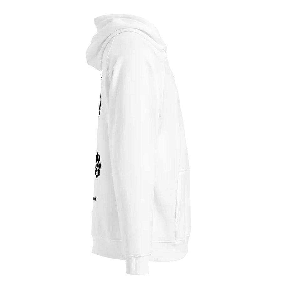 Walking Gardens white hoodie product image (6)
