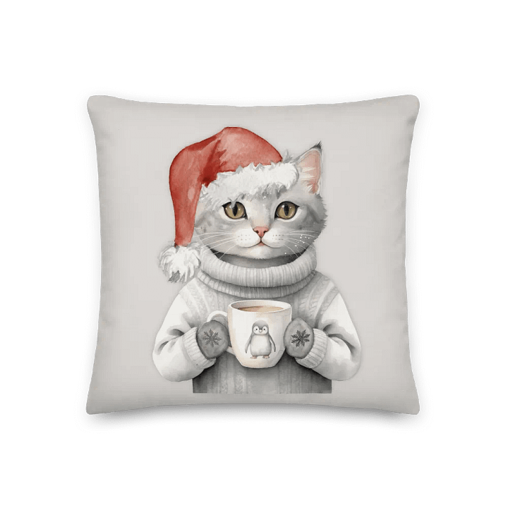 Santa Paws All-Over Print Pillow product image (3)
