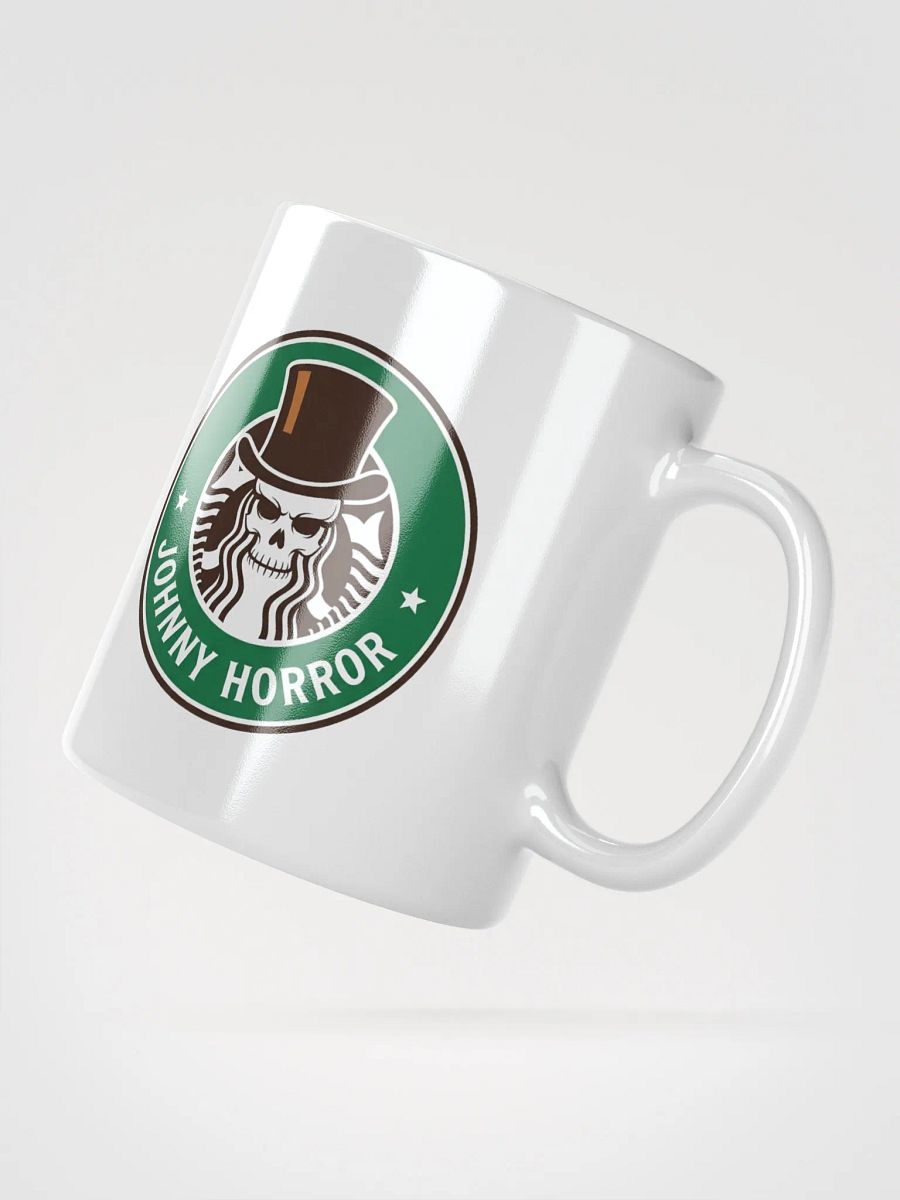 Johnny Horrorbucks Coffee Mug (White) product image (6)