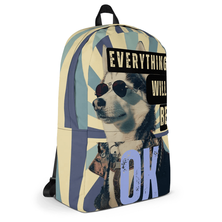 Siberian Husky Everything Will Be OK Hoodie product image (2)