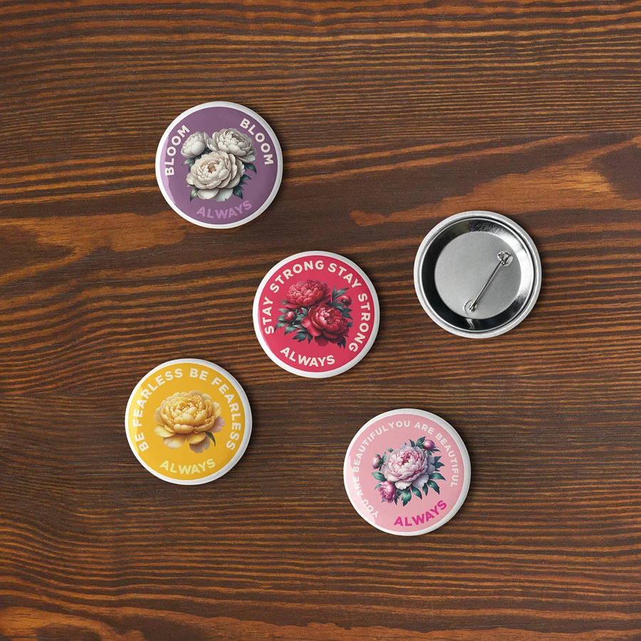 Bloom Always Pin Buttons Set product image (8)