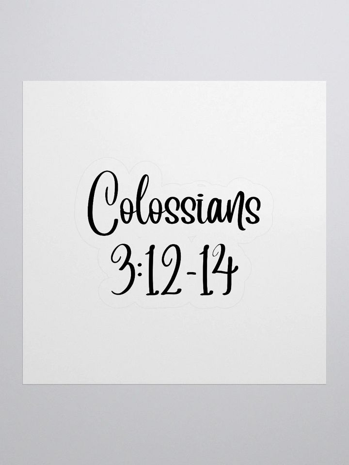 Colossians 3:12-14 product image (2)