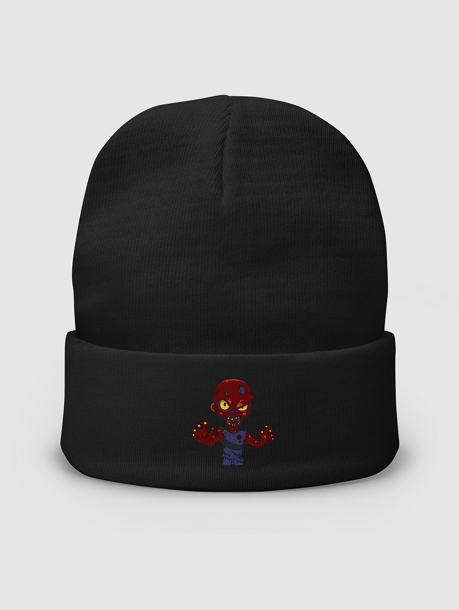 Zombies Love Bacon Mascot Embroidered Beanie product image (1)