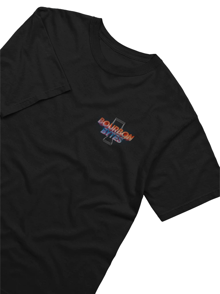 Bourbon Bytes Left Chest Logo Heavyweight Tee product image (2)