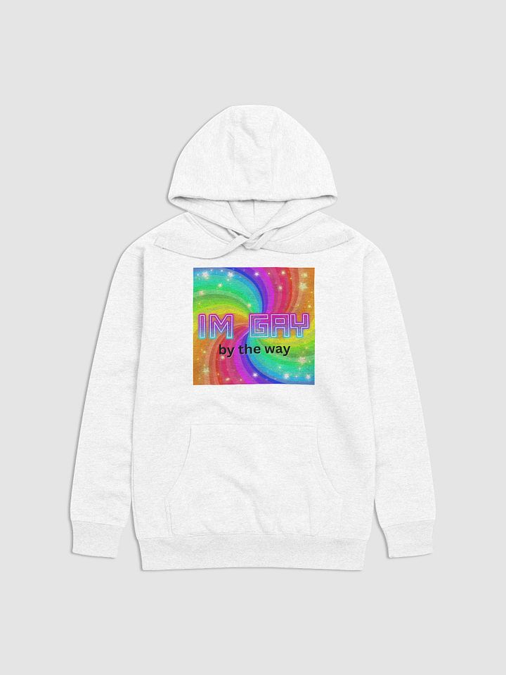 I'm Gay - by the way - Hoodie product image (1)