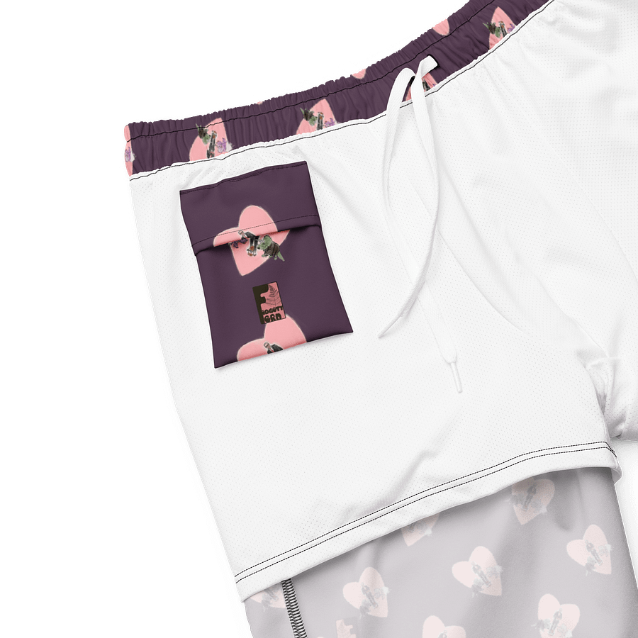"Jurassic Park Wedding" Swim Trunks product image (6)